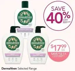 Terry White DermaVeen Selected Range offer