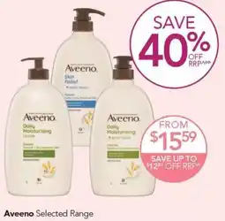 Terry White Aveeno Selected Range offer