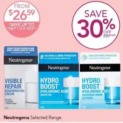 Terry White Neutrogena Selected Range offer