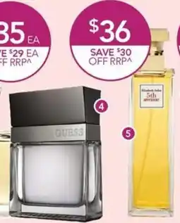 Terry White Guess Seductive Pour Homme EDT Spray or Guess Seductive Homme Blue EDT Spray offer