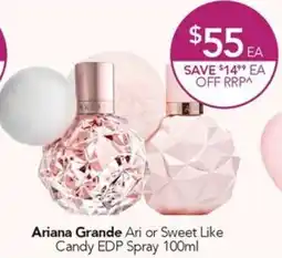 Terry White Ariana Grande Ari or Sweet Like Candy EDP Spray offer