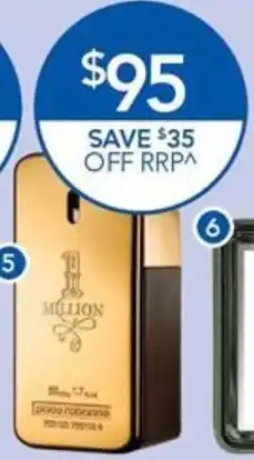 Terry White Rabanne 1 Million EDT Spray offer