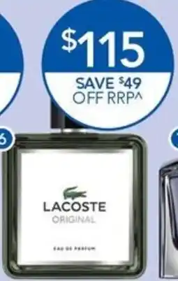 Terry White Lacoste Original EDP Spray offer