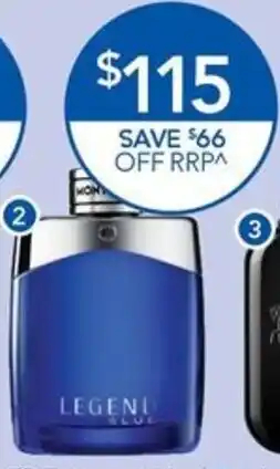 Terry White Montblanc Legend Blue EDP Spray offer