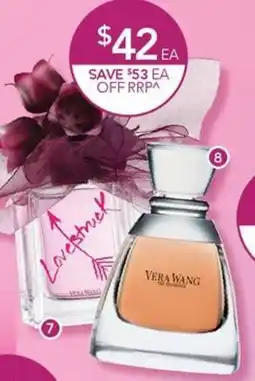 Terry White Vera Wang Lovestruck EDP Spray or Vera Wang EDP Spray offer
