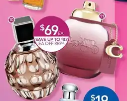 Terry White Jimmy Choo EDP Spray or Coach Wild Rose EDP Spray offer