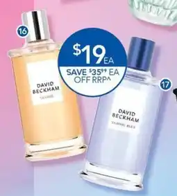 Terry White David Beckham Classic EDT Spray or David Beckham Classic Blue EDT Spray offer