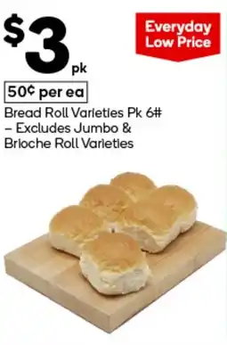 Woolworths Bread Roll offer