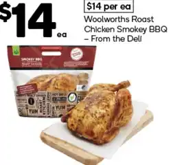 Woolworths Woolworths Roast Chicken Smokey BBQ offer