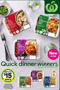 Woolworths Woolworths Ready Meal Varieties offer