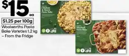 Woolworths Woolworths Pasta Bake offer