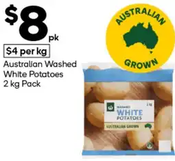 Woolworths Australian Washed White Potatoes offer