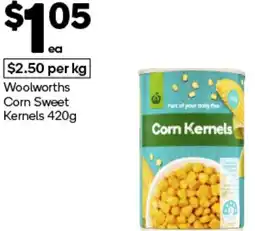 Woolworths Woolworths Corn Sweet Kernels offer