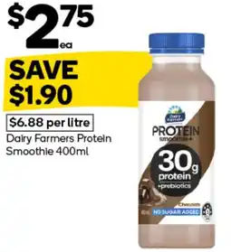 Woolworths Dairy Farmers Protein Smoothie offer