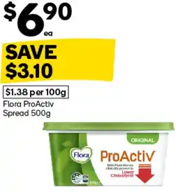 Woolworths Flora ProActiv Spread offer