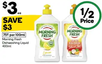 Woolworths Morning Fresh Dishwashing Liquid offer
