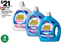 Woolworths Cold Power Laundry Liquid offer