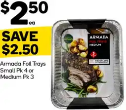 Woolworths Armada Foil Trays offer