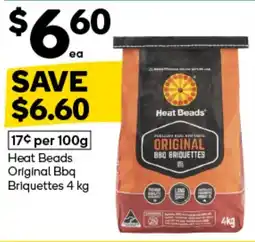Woolworths Heat Beads Original Bbq Briquettes offer
