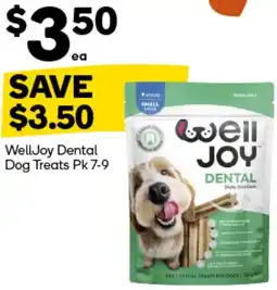 Woolworths WellJoy Dental Dog Treats offer