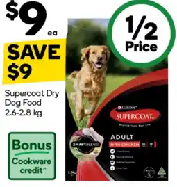 Woolworths Supercoat Dry Dog Food offer