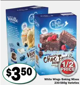 Friendly Grocer White Wings Baking Mixes offer