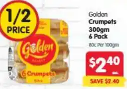 Spar Golden Crumpets offer