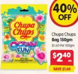 Spar Chupa Chups Bag offer