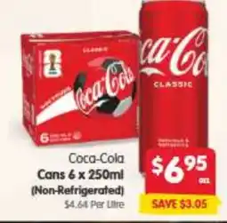Spar Coca-Cola Cans offer