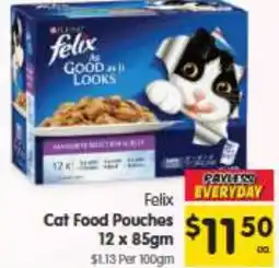 Spar Cat Food Pouches offer