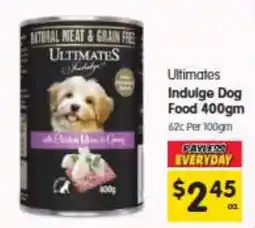 Spar Ultimates Indulge Dog Food offer