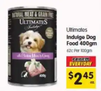 Spar Ultimates Indulge Dog Food offer