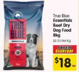 Spar True Blue Essentials Beef Dry Dog Food offer