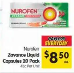 Spar Nurofen Zavance Liquid offer