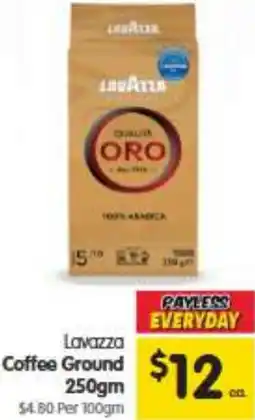 Spar Lavazza Coffee Ground offer