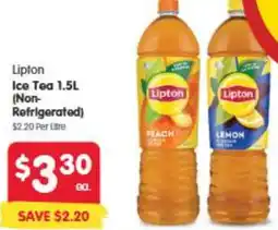 Spar Lipton Ice Tea offer