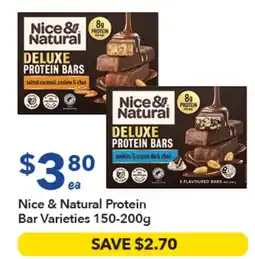 Ritchies Nice & Natural Protein Bar offer