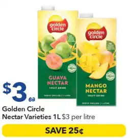 Ritchies Golden Circle Nectar Varieties offer