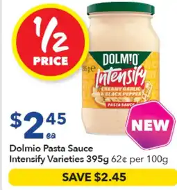 Ritchies Dolmio Pasta Sauce Intensify Varieties offer
