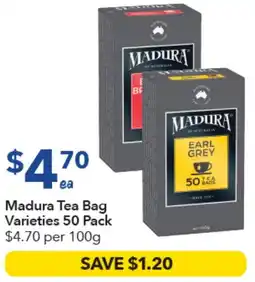 Ritchies Madura Tea Bag offer