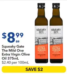 Ritchies Squeaky Gate The Mild One Extra Virgin Olive Oil offer