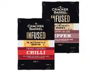 Foodworks Cracker Barrel Infused Cheese Block 130g offer