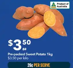 Ritchies Pre-packed Sweet Potato offer