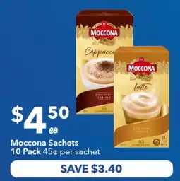Ritchies Moccona Sachets 10 Pack offer