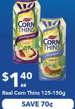 Ritchies Real Corn Thins offer