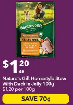 Ritchies Nature's Gift Homestyle Stew With Duck In Jelly offer
