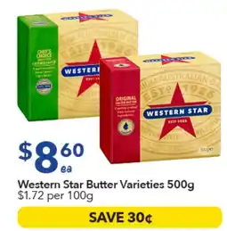 Ritchies Western Star Butter Varieties offer