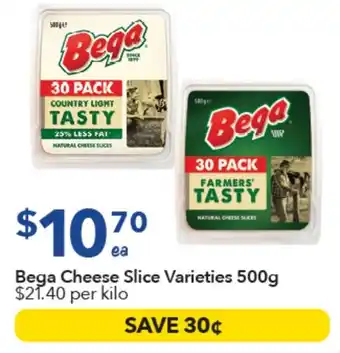 Ritchies Bega Cheese Slice Varieties offer