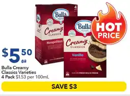 Ritchies Bulla Creamy Classics offer