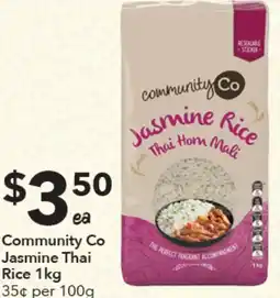 Ritchies Community Co Jasmine Thai Rice offer